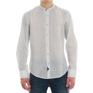 CAMICIA COREANA CELESTE
